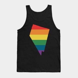 Nevada State Rainbow Tank Top